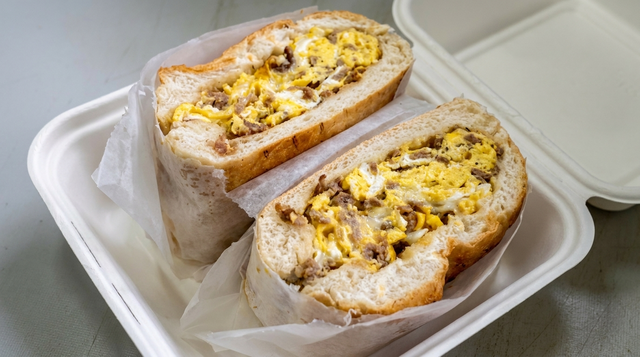 Steak, Egg & Cheese.