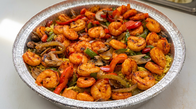 Grilled Shrimp Platter Regular.