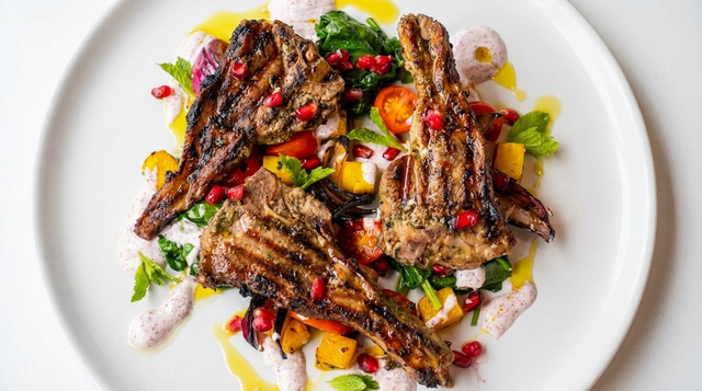 Lamb Salad.
