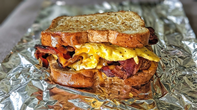 Turkey, Egg & Cheese.