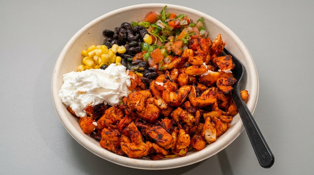 Chicken & Shrimp Bowl.