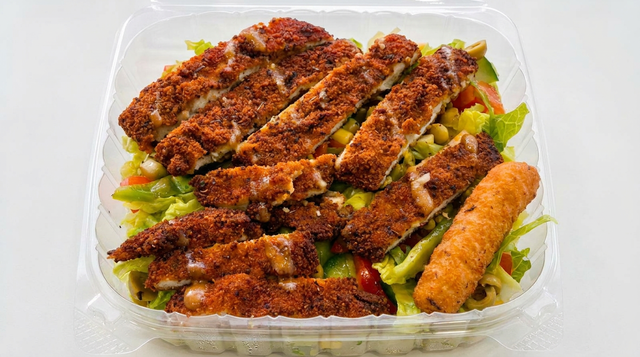 Crispy Chicken Salad.