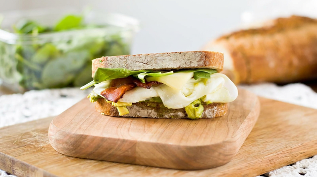 Egg White Sandwich.