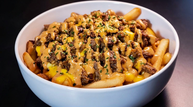 Chopped Cheese Loaded Fries.