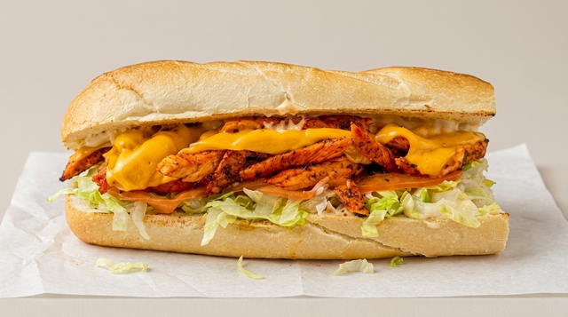 Homemade Grilled Chicken Deluxe.