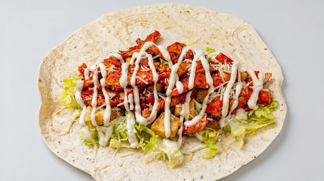 Chicken Caesar Wrap.