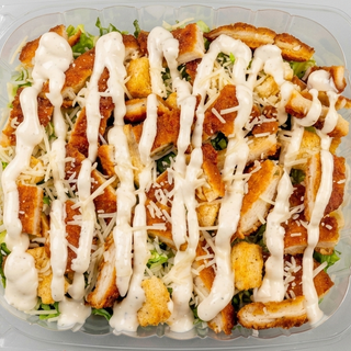 Crispy Chicken Caesar Salad