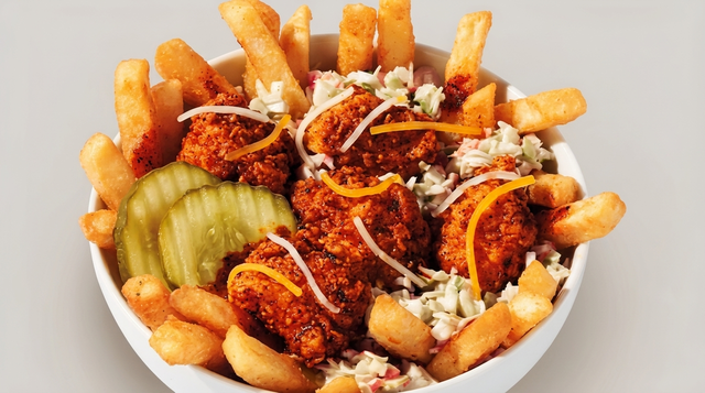 Nashville Hot Chicken Loaded Fries.